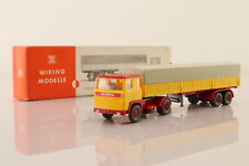 Wiking 51; Scania 110; Tilt Trailer; Yellow & Red; Very Good Boxed for sale  Shipping to South Africa