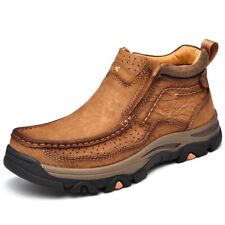 Men's Ankle Boots Slip on Short Boot Outdoor Casual Footwear Plus Size 38-48 for sale  Shipping to South Africa