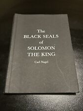 Black seals solomon for sale  NOTTINGHAM