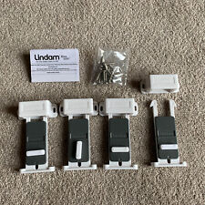 Lindam Dual Locking Drawer Latch x 4.  Plus Extra Lindam Home Safety Kit Parts, used for sale  Shipping to South Africa