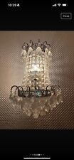 Pair chandelier wall for sale  BRISTOL