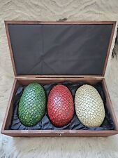 Game Of Thrones colecionáveis ovos de dragão resina adereço réplica caixa conjunto  comprar usado  Enviando para Brazil