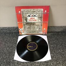 LP VINYL AC/DC ALBUM HIGH VOLTAGE APLP.009 AUSTRALIA 2ND PRESS 1977 VG+/EX+ BLUE comprar usado  Enviando para Brazil