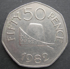 1982 guernsey 50p for sale  BIRMINGHAM