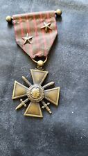 Medaille croix guerre d'occasion  Pradines