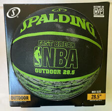 Spalding NBA Fast Break basquete tamanho médio 28,5” verde externo novo na caixa, usado comprar usado  Enviando para Brazil