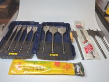 Conjunto de brocas Irwin Tools velocidade ou pá conjunto bônus 12 peças com estojo pás comprar usado  Enviando para Brazil