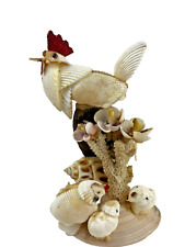 Vtg seashell rooster for sale  Gastonia