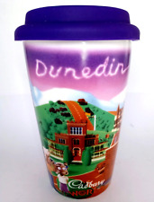 Caneca de viagem Cadbury World Dunedin Nova Zelândia cerâmica chocolate quente comprar usado  Enviando para Brazil