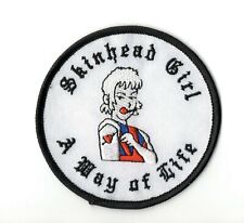 Skinhead girl patch for sale  GLOUCESTER