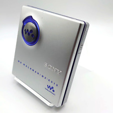 Odtwarzacz MiniDisc Sony MZ-E510 srebrny testowany działa w pełni funkcjonalny przenośny MD na sprzedaż  Wysyłka do Poland