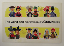 Original Vintage Guinness Postcard The World & His Wife Enjoy Guinness GA1092/E, used for sale  Shipping to South Africa