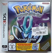 Pokémon: Crystal Edition Kristall-Edition Nintendo 3DS NUR VERPACKUNG! comprar usado  Enviando para Brazil
