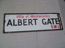 Vintage albert gate for sale  BARNET