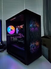 Custom Build Gaming Desktop PC Computer 16GB RAM RGB CASE WIN 11 SSD+HDD, used for sale  Shipping to South Africa