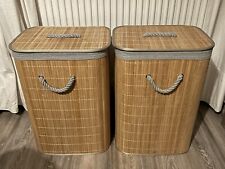 Bambus wäschekorb wäschesamm gebraucht kaufen  Düsseldorf