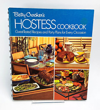 Libro de cocina vintage Betty Crocker's Hostess recetas entretenidas 1972 quinta impresión segunda mano  Embacar hacia Argentina