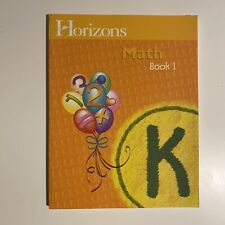 HORIZONS Kindergarten Matemáticas Libros para Estudiantes 1, usado segunda mano  Embacar hacia Argentina