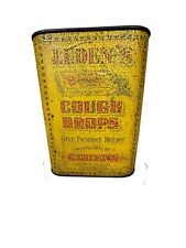 Large RARE Vintage LUDEN'S Lithograph Menthol Cough Drops Tin Reading, PA. for sale  Shipping to South Africa