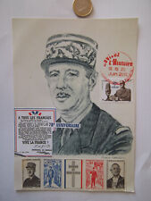 Planche timbres gaulle d'occasion  Lens