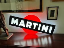 Usado, Insegna targa luminosa Martini 100cm negroni soda vermouth campari lighted sign segunda mano  Embacar hacia Argentina