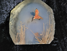 Kingfisher lead crystal for sale  LEAMINGTON SPA