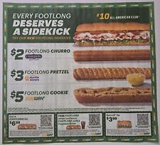 Subway coupons full for sale  Grifton
