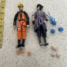 Figuras de acción de héroes anime Bandai Naruto Uzumaki y Sasuke Uchiha, usado segunda mano  Embacar hacia Argentina