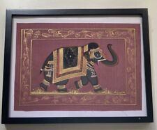Framed india elephant for sale  Cedar Park