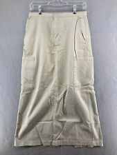 Saia maxi feminina Gap 6 cáqui carga Y2K vintage grunge comprar usado  Enviando para Brazil