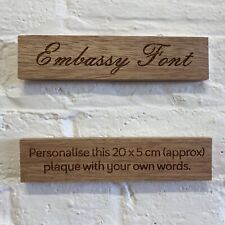 Personalised wooden name for sale  Shipping to Ireland
