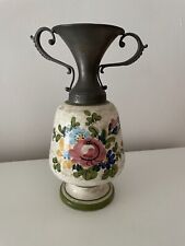 Vase blumenvase handbemalt gebraucht kaufen  Kleve