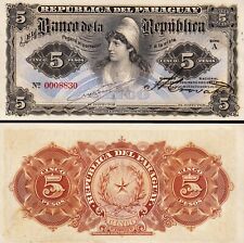 Paraguay pesos 1907 d'occasion  Expédié en Belgium