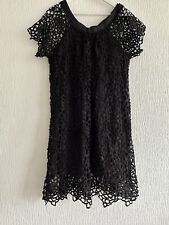 Black crochet dress for sale  WOODFORD GREEN