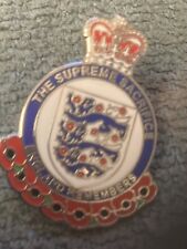 England supreme badge for sale  UXBRIDGE