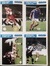 Occasion, 8 Cards ONZE MONDIAL Zinedine ZIDANE ROOKIE 1998 vintage Zidane Career Cards d'occasion  Montmélian