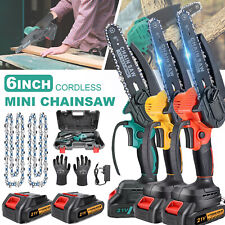 Mini chainsaw cordless for sale  GLASGOW
