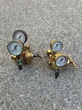AIRCO Heavy Duty 2-Stage Oxygen-Acetylene Regulator Set Welding Glass Blowing for sale  Shipping to South Africa