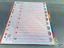 Lot subject dividers for sale  Shipping to Ireland