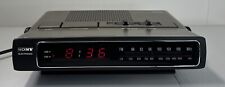 Rádio despertador digital estado sólido Sony ICF-C800W testado, usado comprar usado  Enviando para Brazil