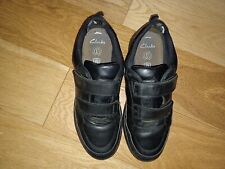 Clarks black leather for sale  ST. ALBANS