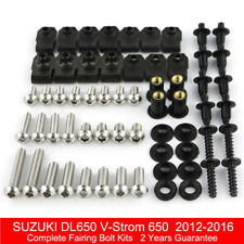 Kit completo de parafusos de carenagem de aço inoxidável compatível com 2012-2016 Suzuki V-Strom650  comprar usado  Enviando para Brazil