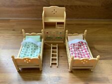 Used, sylvanian families  beautiful children’s bedroom bunk beds and cupboard ex cond for sale  Shipping to South Africa