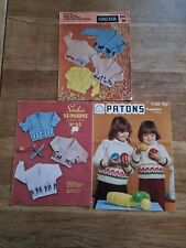 Vintage childrens knitting for sale  NORTH WALSHAM