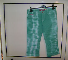 Jeans corti verde usato  Sant Alessio In Aspromonte