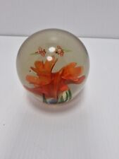 Glass paperweight insect for sale  WISBECH