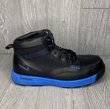 ACG Nike Botas de Senderismo Para Hombres Cuero Lunarlon 407571-001 Negro Azul Talla 9.5 segunda mano  Embacar hacia Argentina