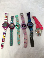 Lote de 6 relojes para niños congelados, trolls, Batman segunda mano  Embacar hacia Argentina