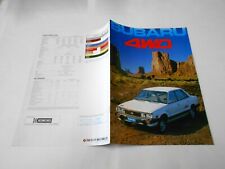 Subaru 4wd 1983 usato  Cesena