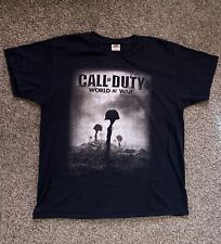 Camisa promocional vintage Call Of Duty World At War videogame Xbox masculina GG  comprar usado  Enviando para Brazil